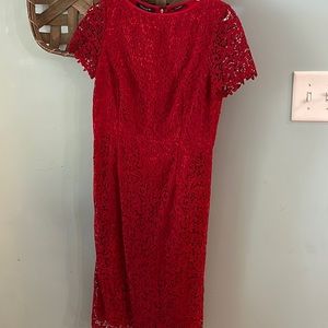 Lafayette NWT red dress - size 2